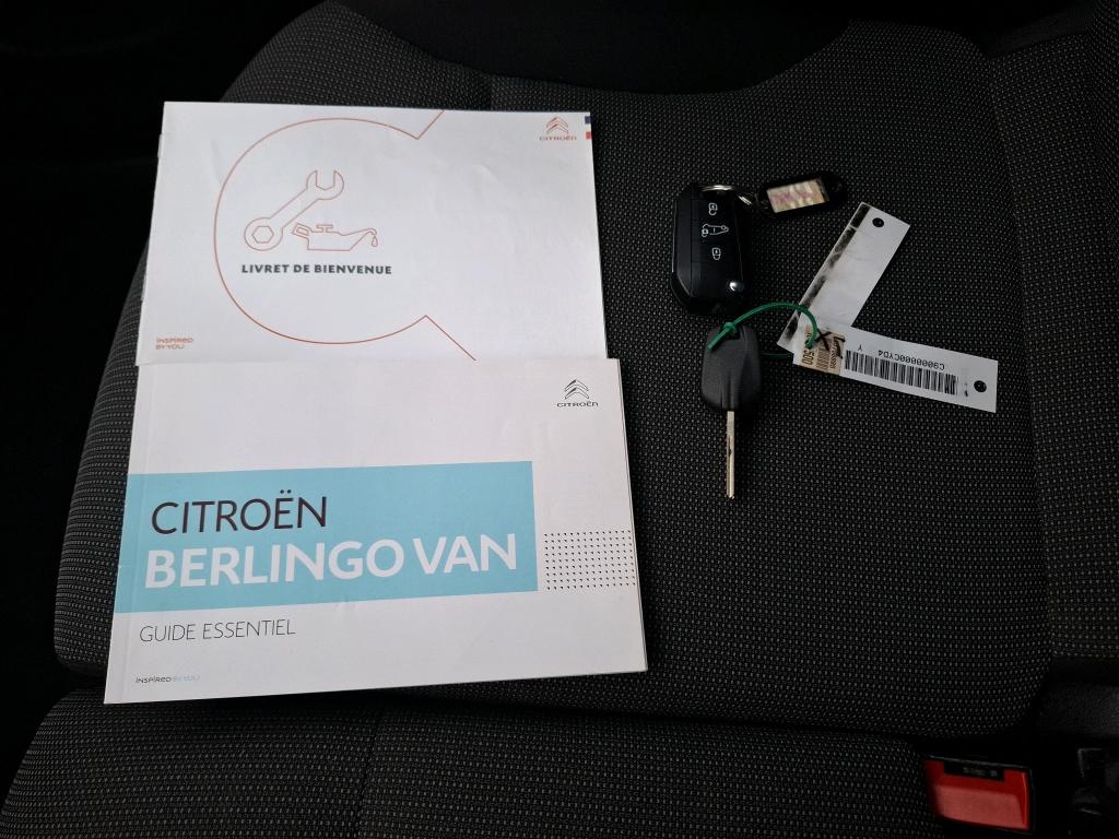 Citroen BERLINGO VAN M 650 BLUEHDI 100 S&S BVM5 CLUB 2020