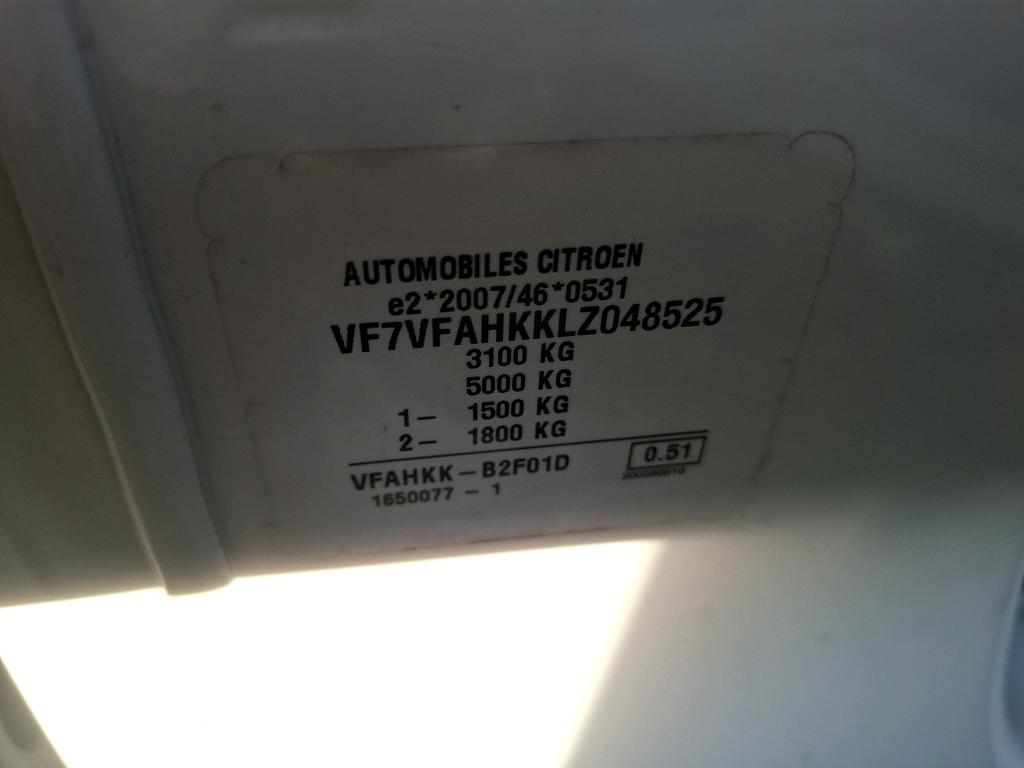 Citroen JUMPY FGN M BLUEHDI 120 S&S BVM6 CLUB 340 NM 2020