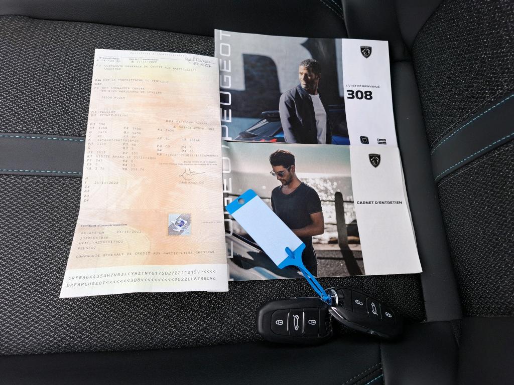 Peugeot 308 SW BlueHDi 130ch S&S EAT8 Allure Pack 2022