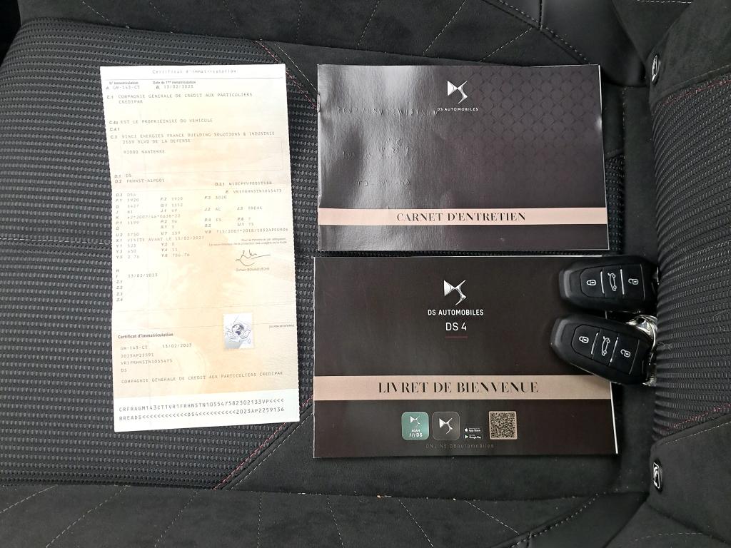 DS DS 4 PureTech 130 EAT8 Performance Line+ 2023