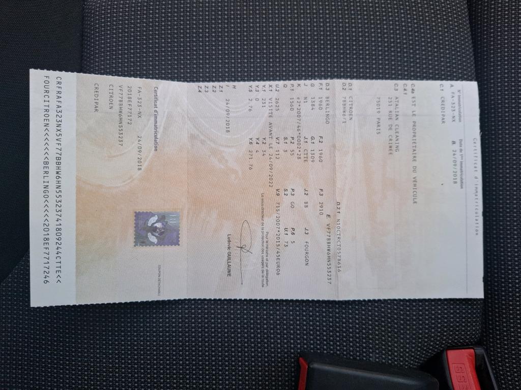Citroen BERLINGO M BLUEHDI 75 CLUB 2018
