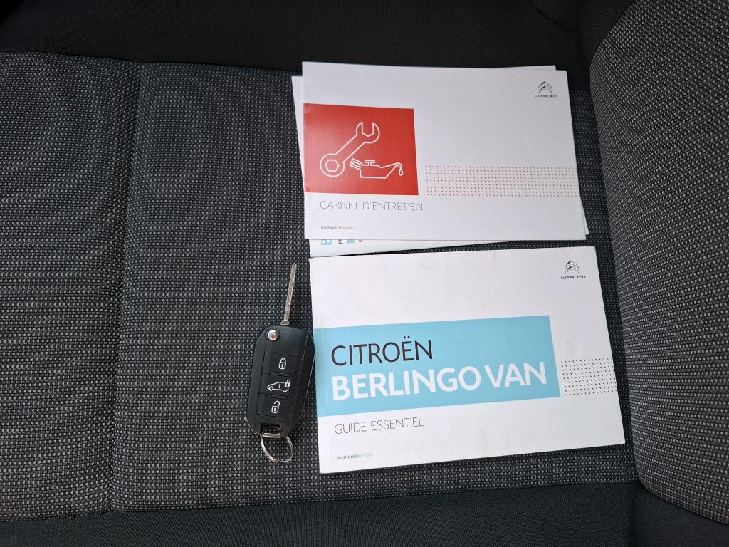 Citroen BERLINGO VAN M 650 BLUEHDI 100 S&S BVM5 CLUB 2019