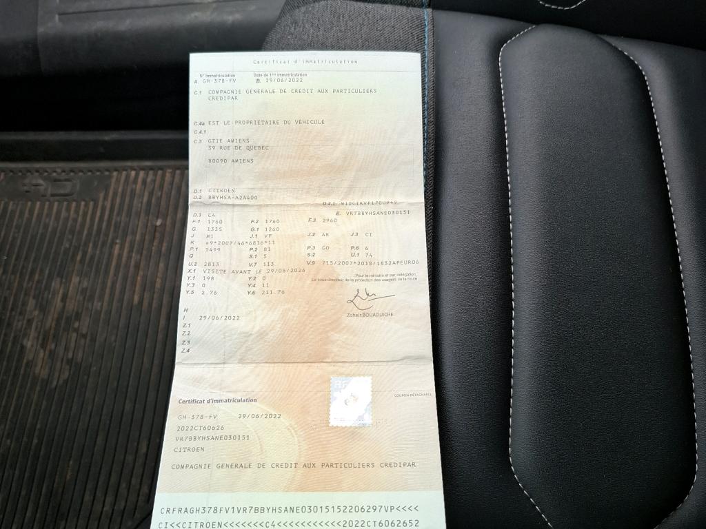 Citroen C4 BlueHDi 110 S&S BVM6 Shine 2022