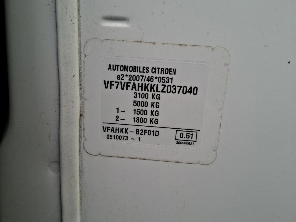 Citroen JUMPY FGN M BLUEHDI 120 S&S BVM6 CLUB 340 NM 2020