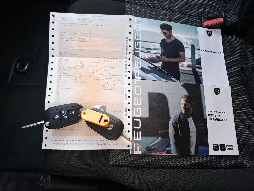Peugeot EXPERT FGN TOLE LONG BLUEHDI 145 S&S BVM6 ASPHALT 2022
