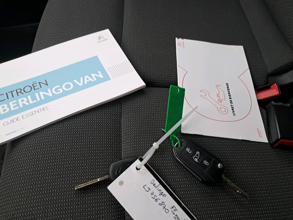 Citroen BERLINGO VAN M 650 BLUEHDI 100 S&S BVM5 CLUB 2020