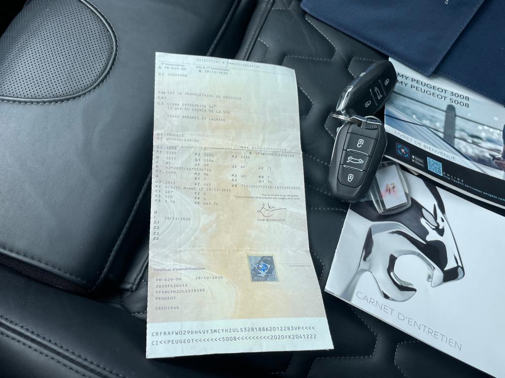 Peugeot 5008 BlueHDi 130ch S&S EAT8 GT Pack 2020