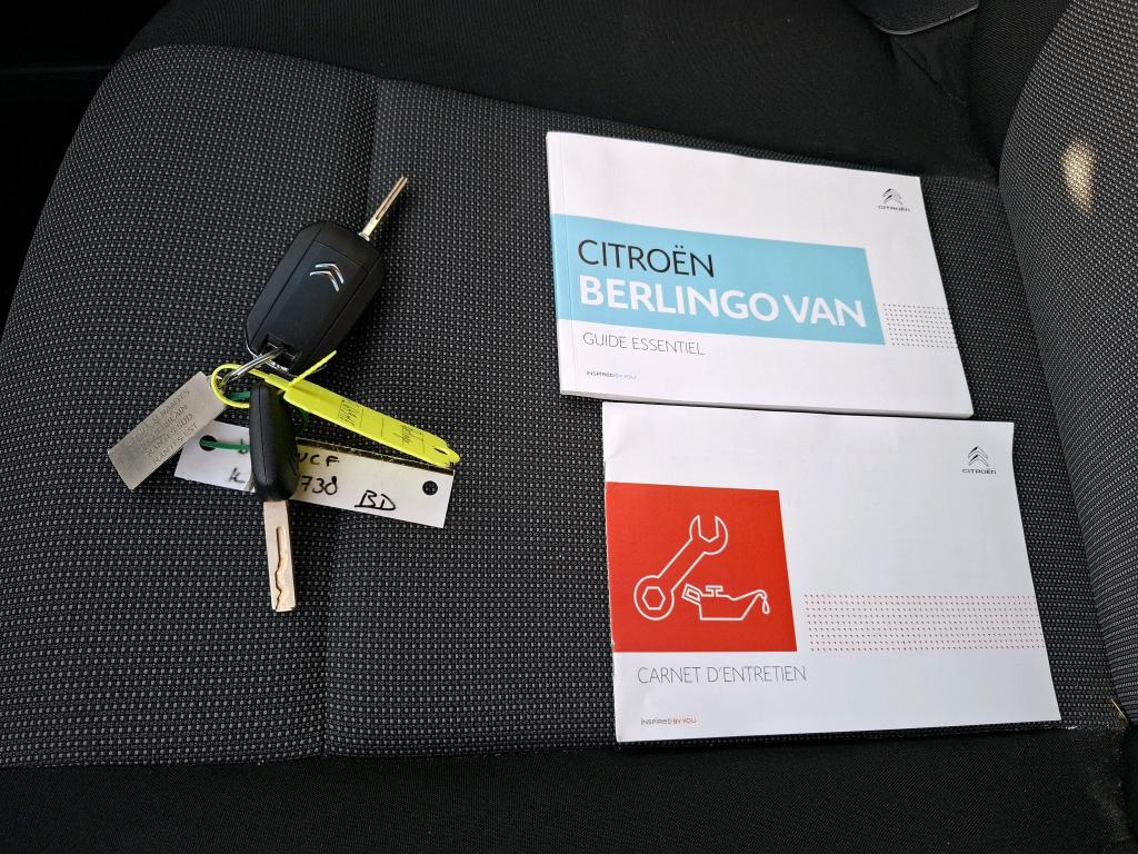 Citroen BERLINGO VAN M 650 BLUEHDI 100 S&S BVM5 CLUB 2019