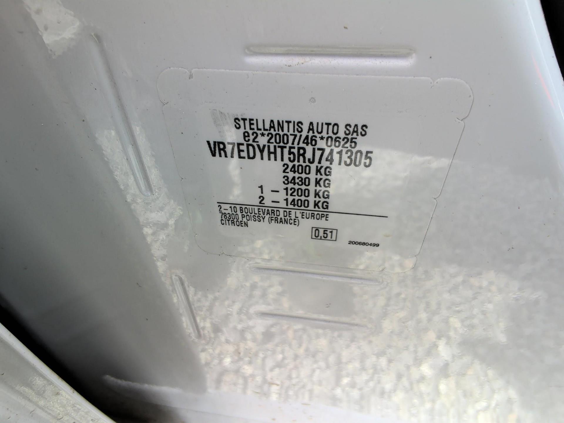 Citroen BERLINGO VAN TAILLE XL 950KG BLUEHDI 100 S&S BVM6  2024