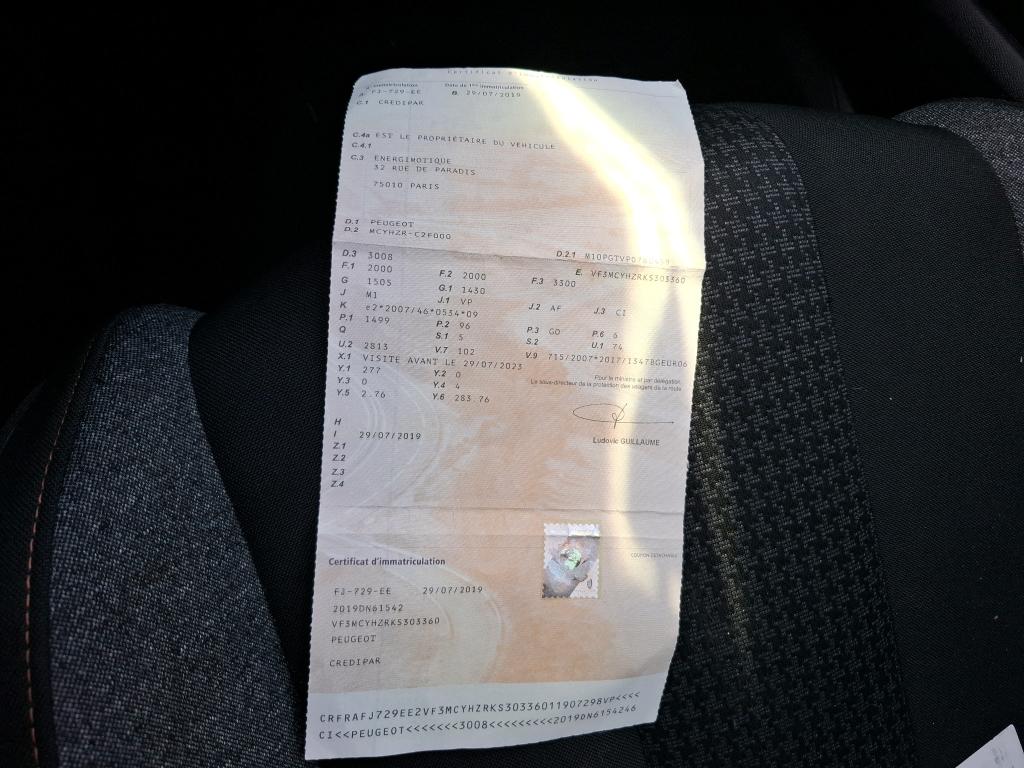 Peugeot 3008 BlueHDi 130ch S&S EAT8 Active Business 2019