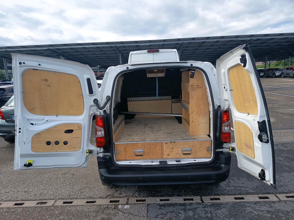 Peugeot PARTNER FOURGON STANDARD 1000 KG BLUEHDI 100 S&S BVM5 ASPHALT 2021