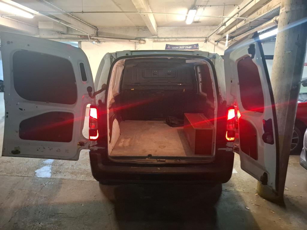 Peugeot PARTNER FOURGON STANDARD 650 KG BLUEHDI 100 S&S BVM5 PREMIUM 2019