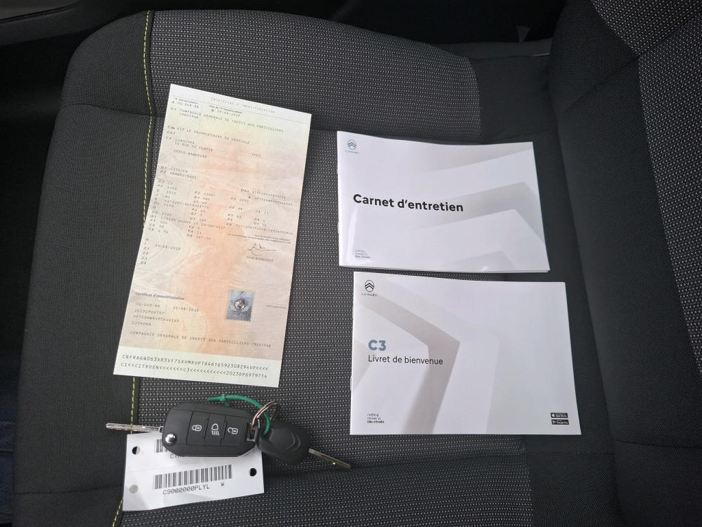 Citroen C3 PureTech 83 ch BVM5 You 2023