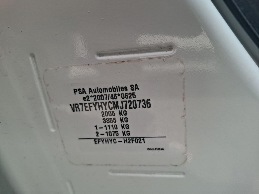Citroen BERLINGO VAN M 650 BLUEHDI 100 S&S BVM5 DRIVER 2021