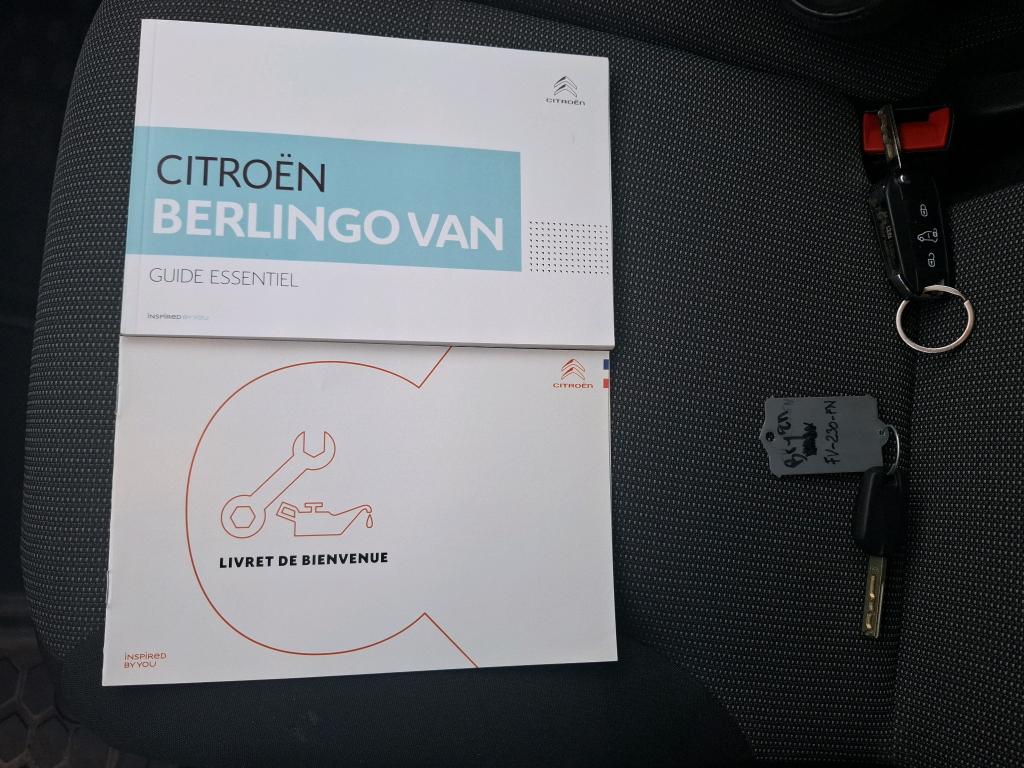 Citroen BERLINGO VAN M 650 BLUEHDI 100 S&S BVM5 CLUB 2020