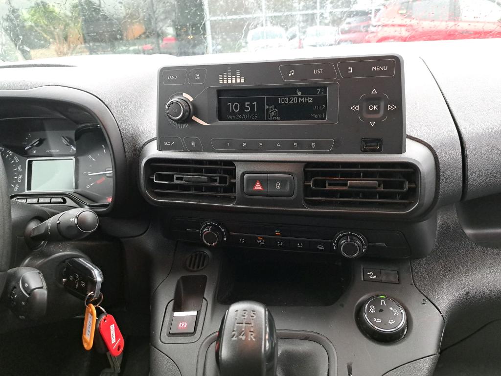 Citroen BERLINGO VAN M 650 BLUEHDI 100 S&S CLUB 2019