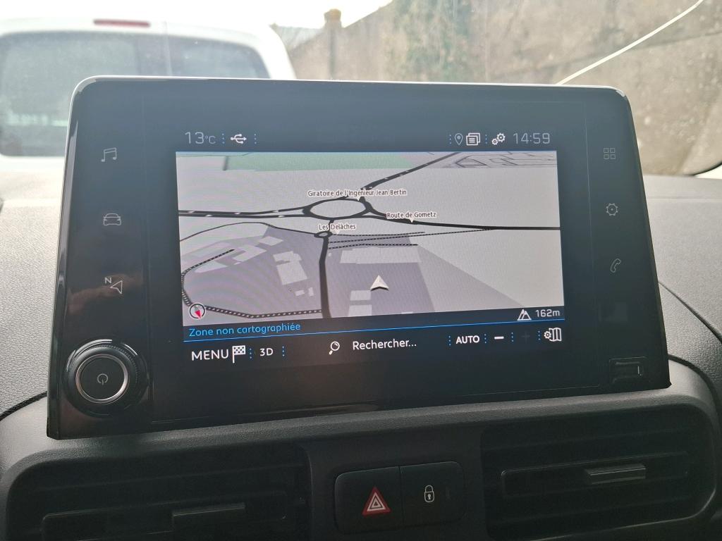 Peugeot PARTNER FOURGON STANDARD 650 KG BLUEHDI 100 S&S BVM5 ASPHALT 2021