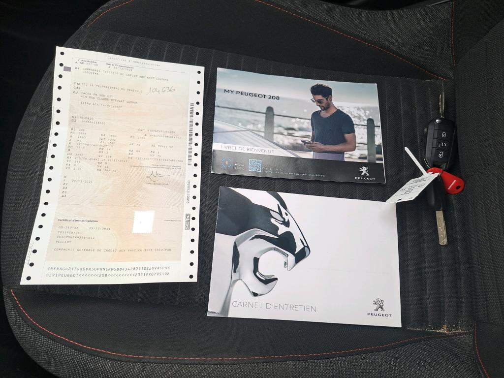 Peugeot 208 PURETECH 100 S&S BVM6 ACTIVE BUSINESS R 2021