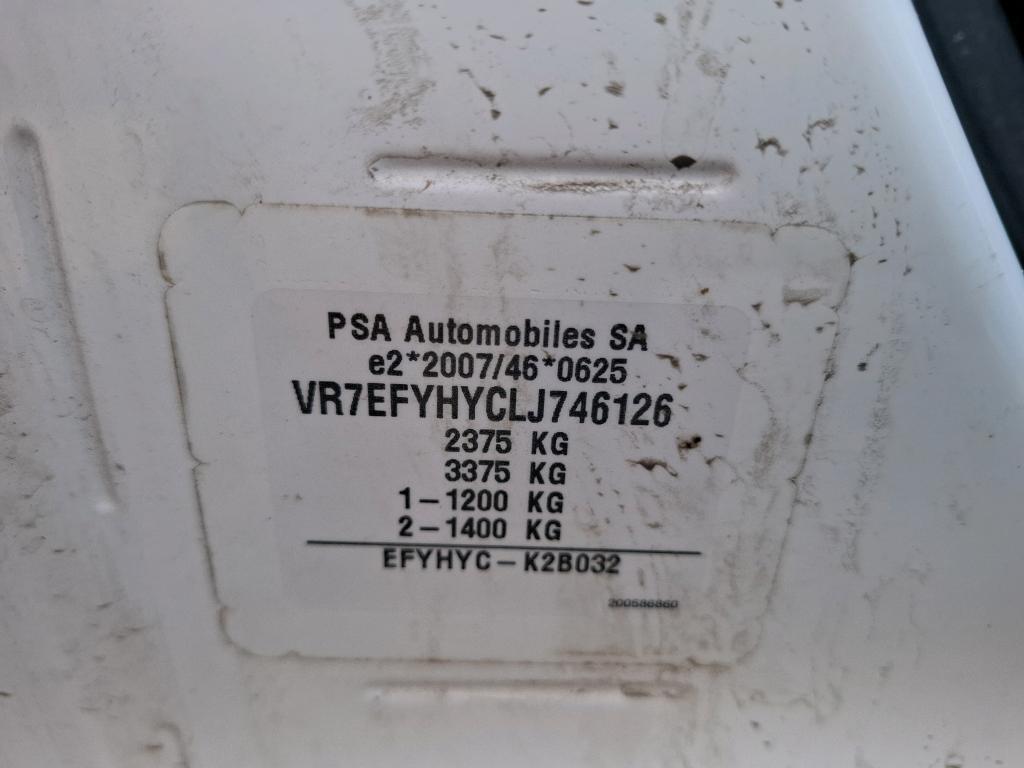 Citroen BERLINGO VAN XL 950 BLUEHDI 100 S&S BVM5 CLUB 2020