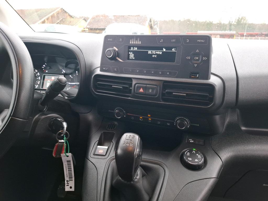 Citroen BERLINGO VAN M 650 BLUEHDI 100 S&S BVM5 CONTROL 2019