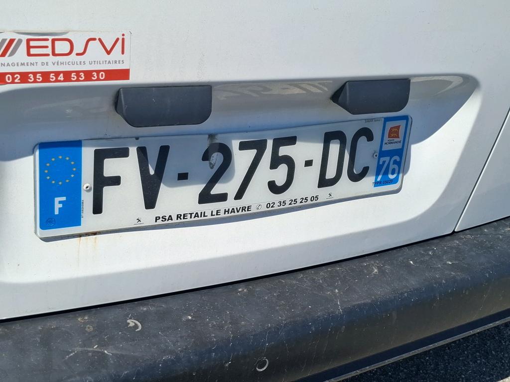 Peugeot PARTNER FOURGON STANDARD 650 KG BLUEHDI 75 BVM5 PREMIUM 2020