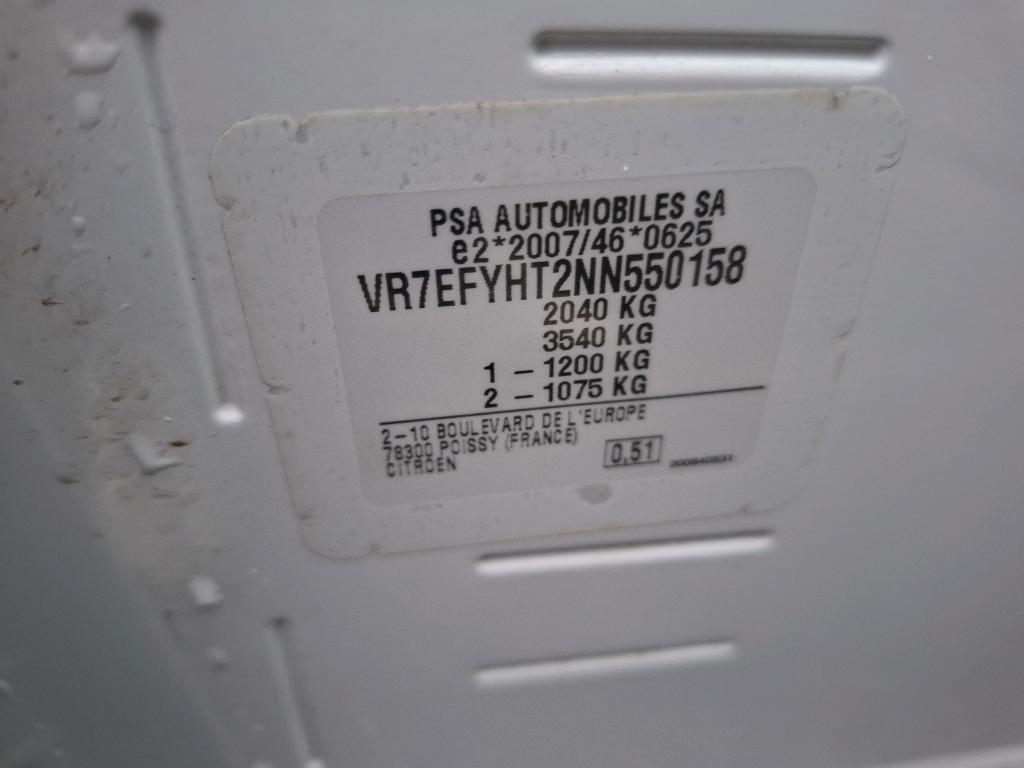 Citroen BERLINGO VAN M 650 BLUEHDI 100 S&S BVM6 DRIVER 2022