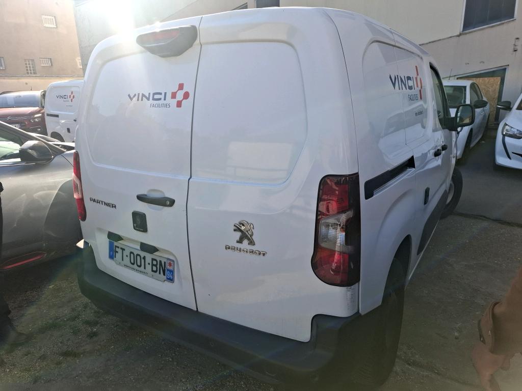 Peugeot PARTNER FOURGON STANDARD 650 KG BLUEHDI 130 S&S EAT8 ASPHALT 2020
