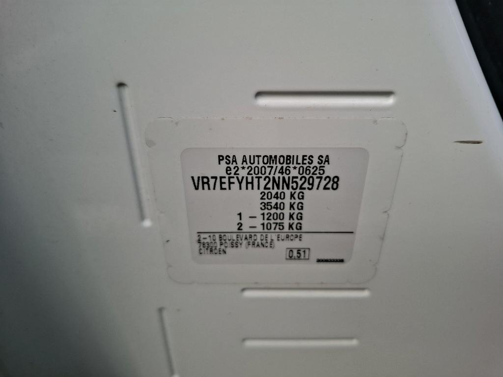 Citroen BERLINGO VAN M 650 BLUEHDI 100 S&S BVM6 DRIVER 2022