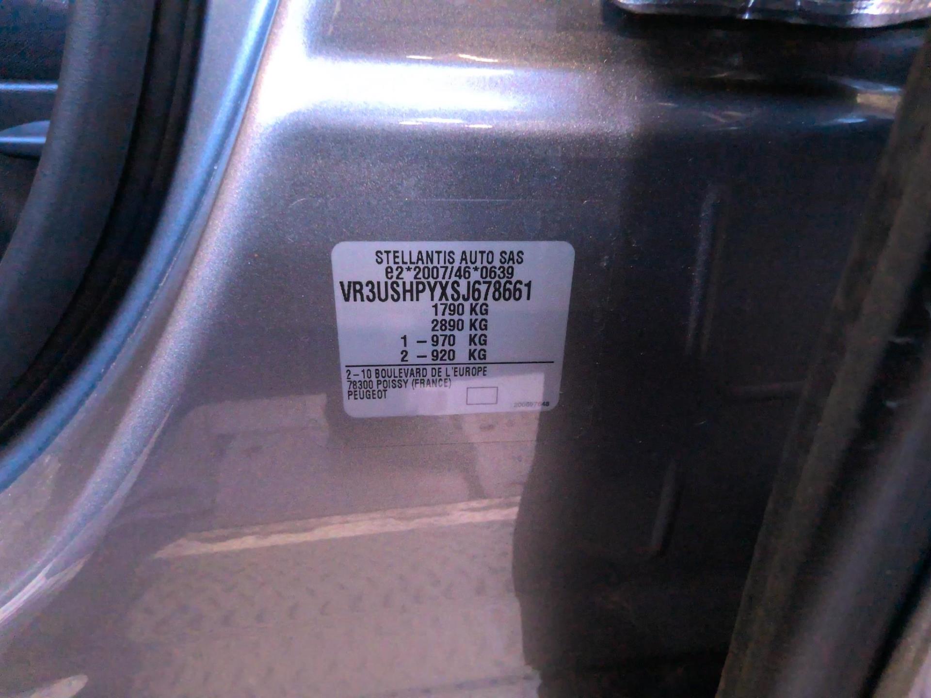 Peugeot 2008 Hybrid 145 ch e-DCS6 Style 2025