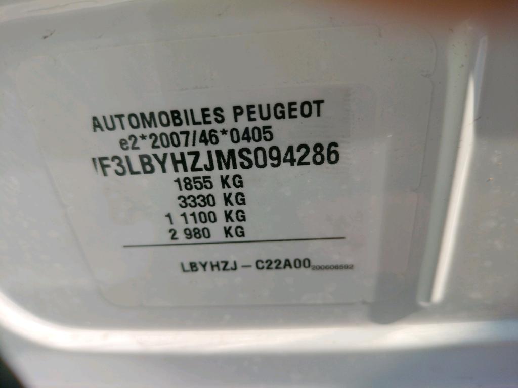 Peugeot 308 AFFAIRE BLUEHDI 130 S&S BVM6 PREMIUM PACK 2021