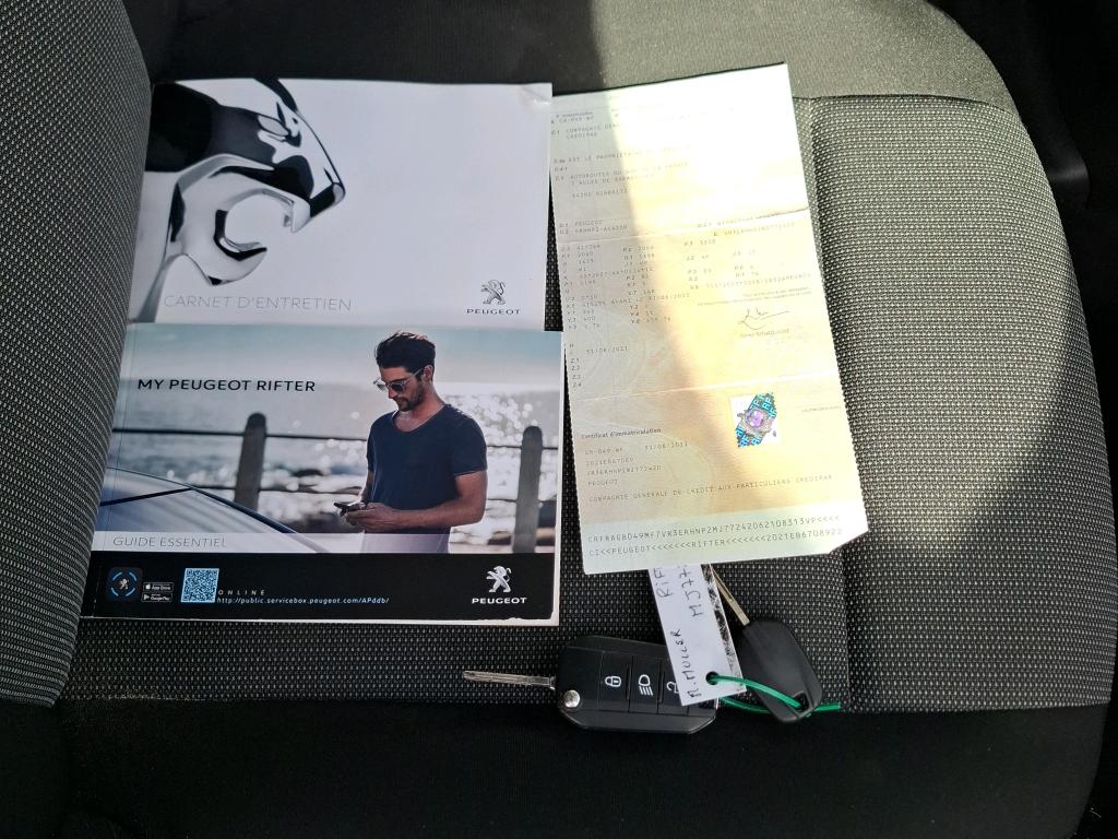 Peugeot Rifter Standard PureTech 110 S&S BVM6 5pl Active Pack 2021