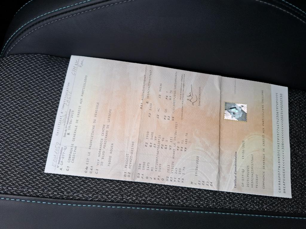 Peugeot 308 SW BlueHDi 130ch S&S EAT8 Allure 2023