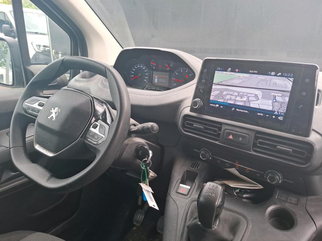 Peugeot PARTNER FOURGON STANDARD 650 KG BLUEHDI 100 S&S BVM5 ASPHALT 2021