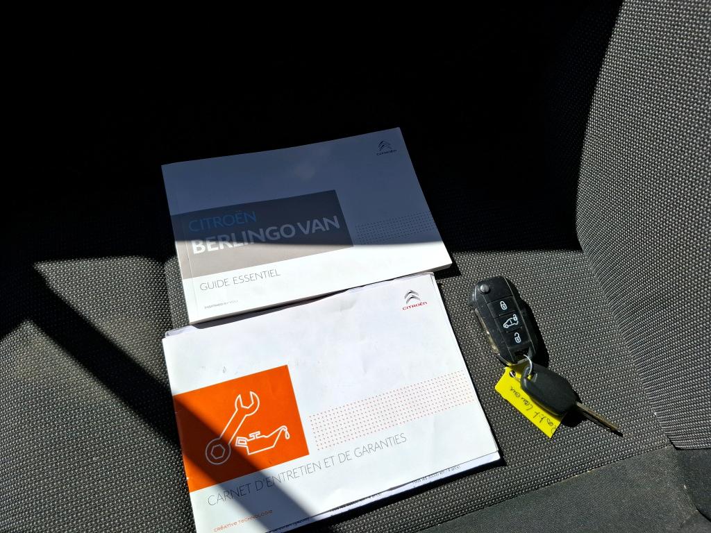 Citroen BERLINGO VAN M 650 BLUEHDI 100 S&S CLUB 2019