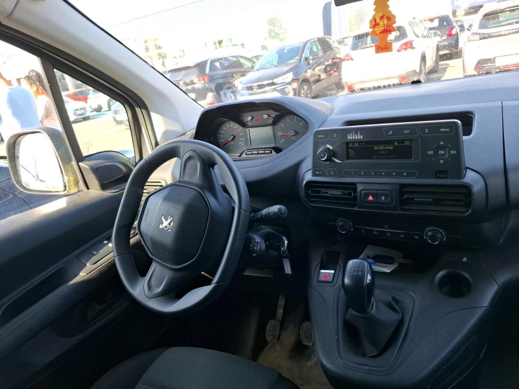 Peugeot PARTNER FOURGON STANDARD 650 KG BLUEHDI 100 S&S BVM5 PREMIUM 2021