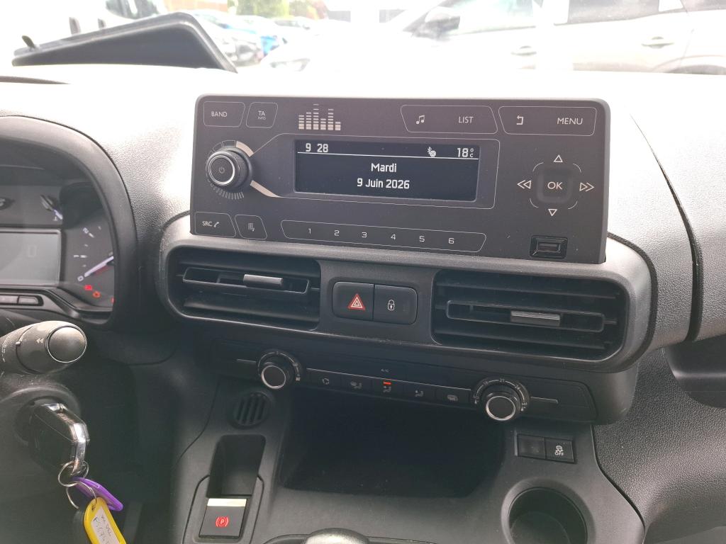 Citroen BERLINGO VAN M 650 BLUEHDI 100 S&S BVM5 CLUB 2020