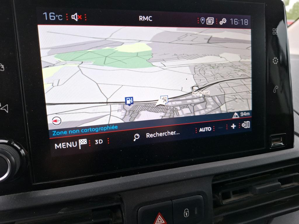 Peugeot PARTNER FOURGON STANDARD 1000 KG BLUEHDI 100 S&S BVM5 GRIP 2020