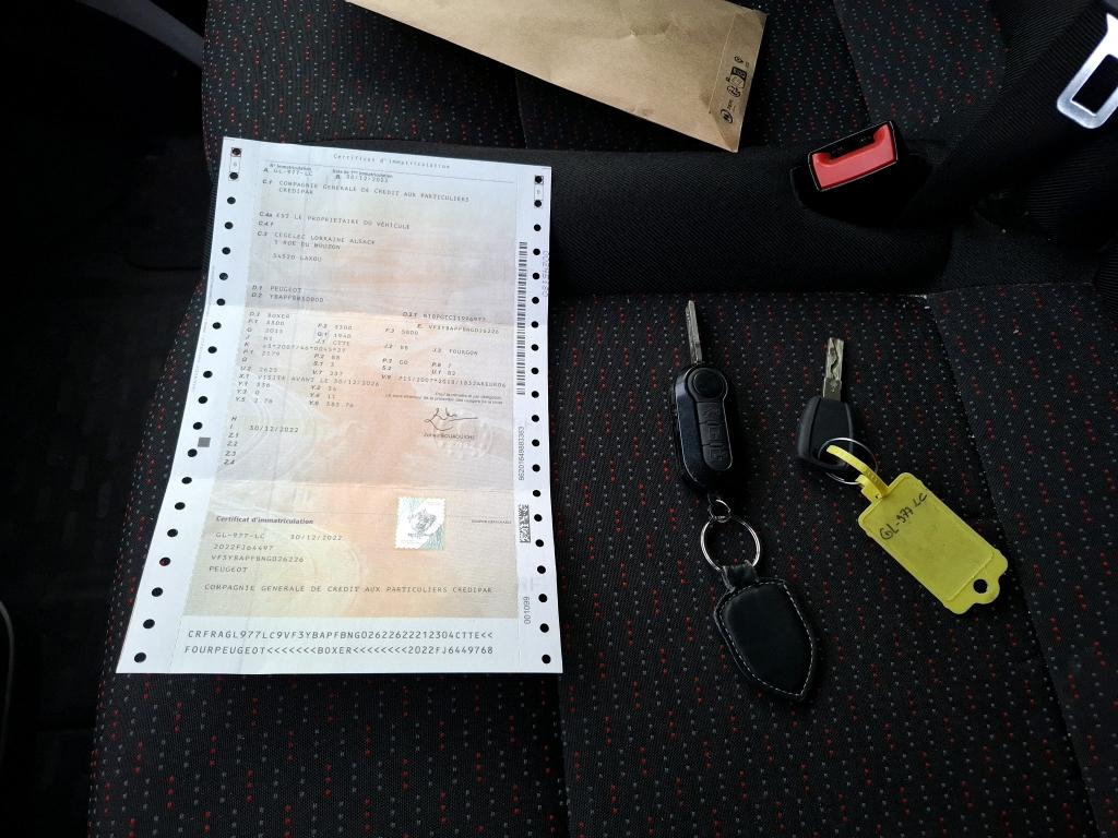 Peugeot BOXER TOLE 3.3 T L2H2 BLUEHDI 120 S&S BVM6  2022