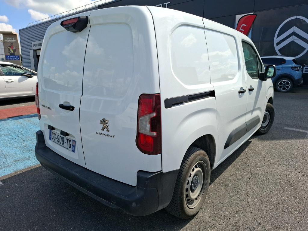 Peugeot PARTNER FOURGON STANDARD 650 KG BLUEHDI 100 S&S BVM6 ASPHALT 2022