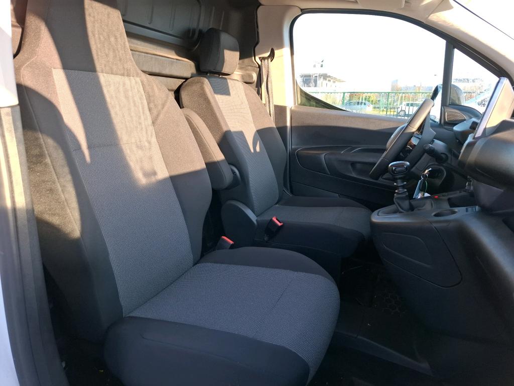 Peugeot PARTNER FOURGON STANDARD 650 KG BLUEHDI 100 S&S BVM6 ASPHALT 2022