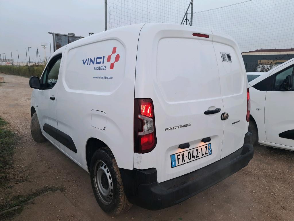 Peugeot PARTNER FOURGON STANDARD 650 KG BLUEHDI 100 BVM5 PREMIUM 2019