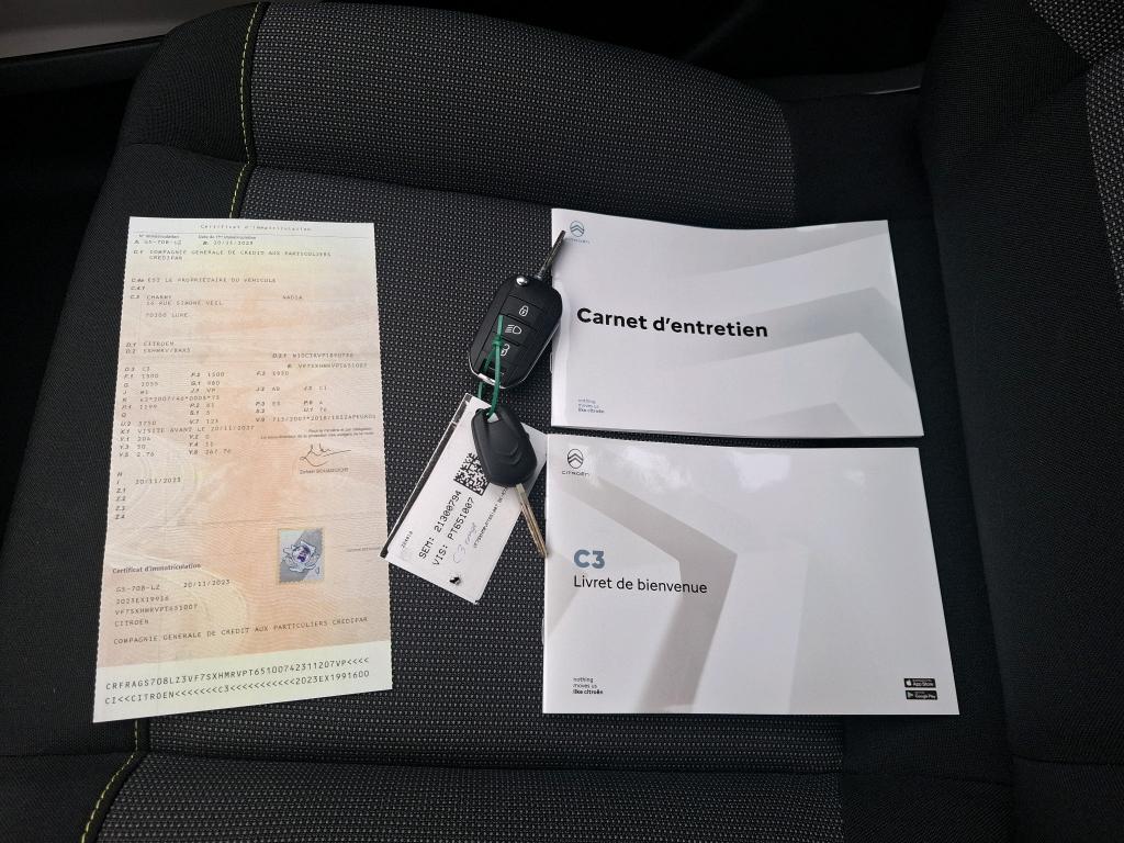 Citroen C3 PureTech 83 ch BVM5 You 2023