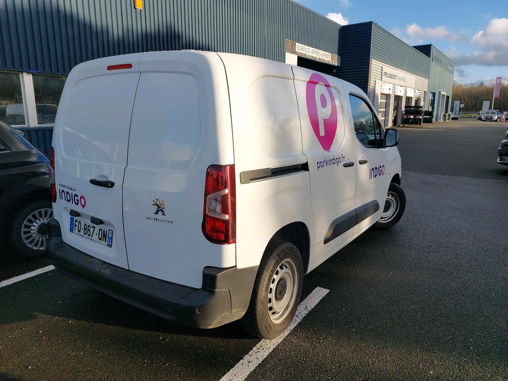 Peugeot PARTNER FOURGON STANDARD 650 KG BLUEHDI 75 BVM5 PREMIUM 2020