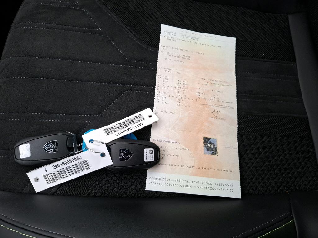 Peugeot 308 SW BlueHDi 130ch S&S EAT8 GT 2022