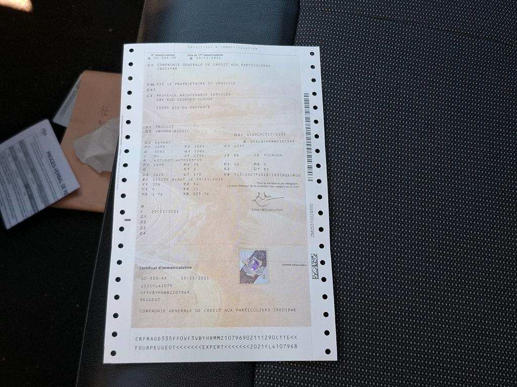 Peugeot EXPERT FGN TOLE STANDARD BLUEHDI 100 S&S BVM6 PREMIUM 2021