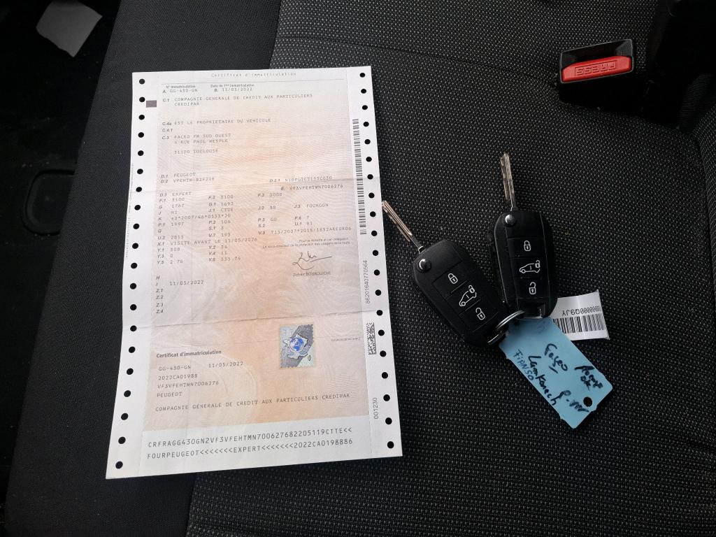 Peugeot EXPERT FGN TOLE LONG BLUEHDI 145 S&S BVM6 PREMIUM 2022