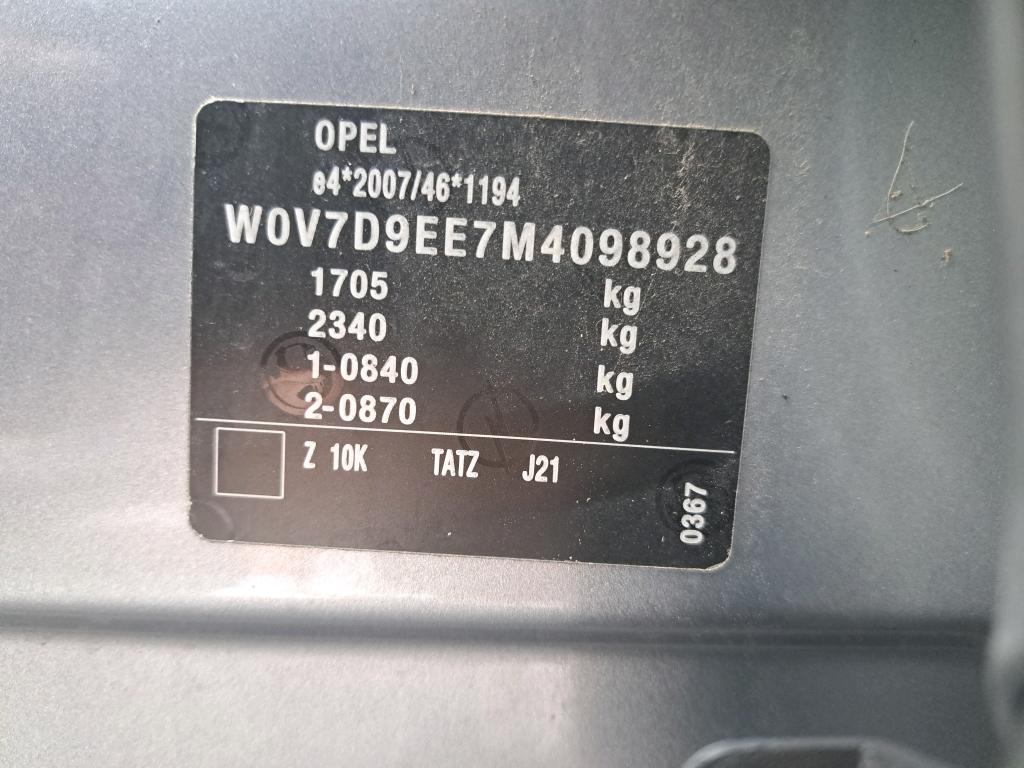 Opel Crossland 1.2 83 ch Edition 2021
