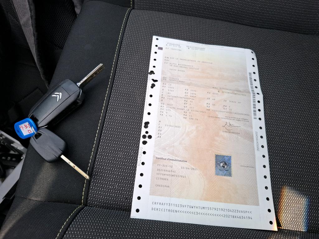 Citroen C3 SOCIETE BLUEHDI 100 S&S BVM6 FEEL NAV 2021