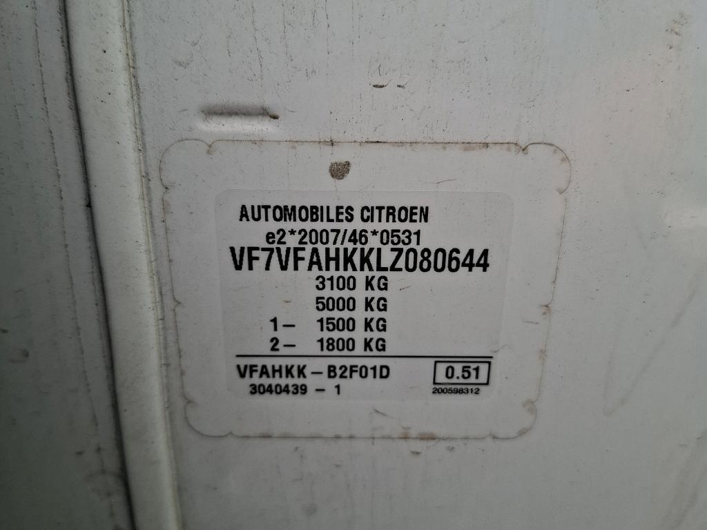 Citroen JUMPY FGN M BLUEHDI 120 S&S BVM6 CLUB 340 NM 2020