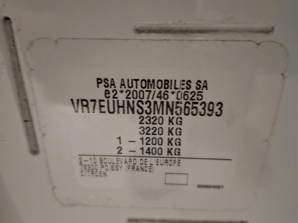 Citroen BERLINGO VAN M 1000 PURETECH 130 S&S EAT8 CLUB 2021